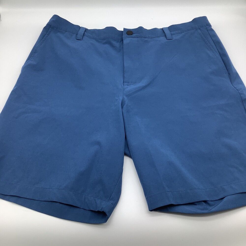 Banana Republic Mens Comfort Flat Front Shorts‎ Blue Size 40 NWT
